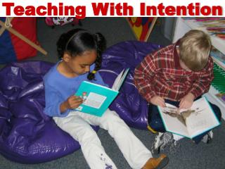 Teaching with Intention - Carlisle 08/18