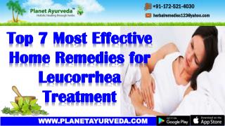 Top 7 Most Effective Home Remedies for Leucorrhea Treatment