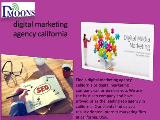 Digital Marketing Agency California