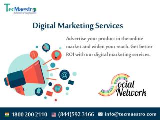 One-Stop Destination for All Digital Marketing Needs