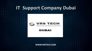 IT Support Services in Dubai - VRS TECH
