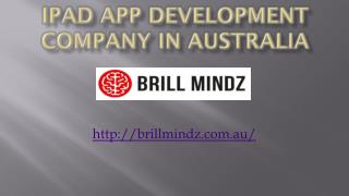 Best ipad development company in australia