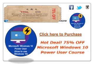 Microsoft Windows 10 Power User (How to use Windows 10)