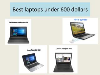 Top laptop under 600 dollars