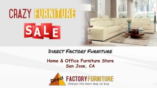 One Stop Furniture Store in California