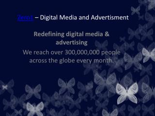 Zero1- Advertising in Digital Media | digital media and advertising