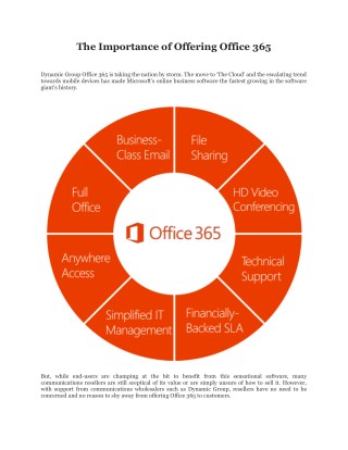 The Importance Of Offering Office 365