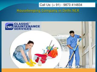 Best Housekeeping services company in Delhi NCR
