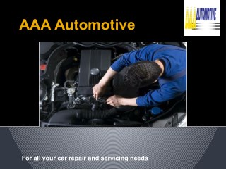 Car Service Blackburn - AAA Automotive