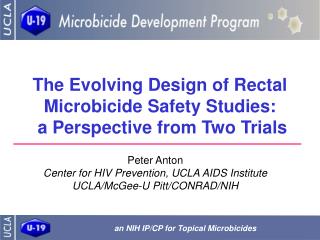 an NIH IP/CP for Topical Microbicides