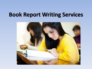 Book Report Writing Services