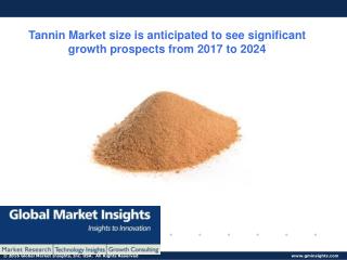 Tannic Market Analysis- Size, Share, Growth, Industry Demand, Forecast