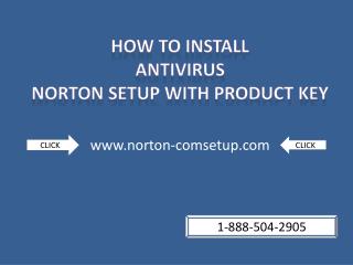 Scan all files using antivirus Norton.com/setup|1-888-504-2905