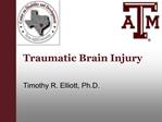 Traumatic Brain Injury