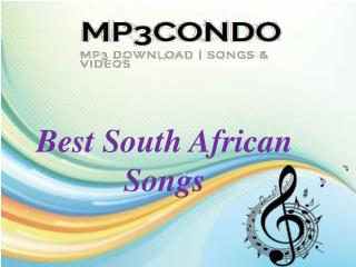 Best South African Songs