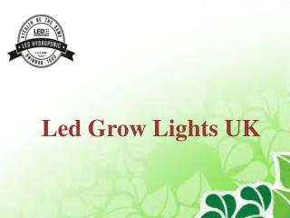 Led Grow Lights UK