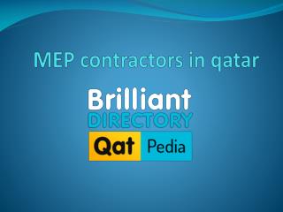 MEP Contractors in Qatar