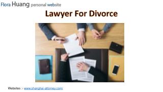 Family Lawyer : Find Experienced Divorce Lawyer in Shanghai