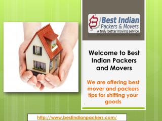 We Are Offering Best Mover And Packers Tips For Shifting Your Goods