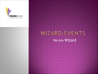 Corporate Event Management Companies in Bangalore | Wizard-Events