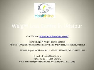 Weight Loss Centre in Udaipur