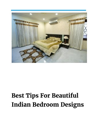 Top 7 Indian Bedroom Designs By Aditya Constructions Hyderabad