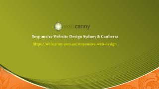 Responsive Web Design Canberra