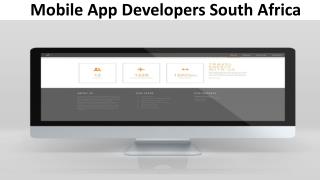 Mobile App Developers South Africa