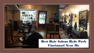 Best Hair Salons Hyde Park Cincinnati Near Me