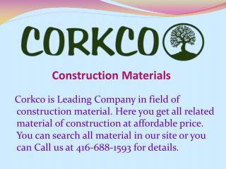 Construction Materials 