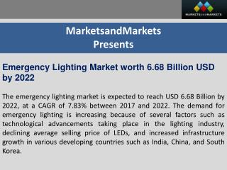 Emergency Lighting Market