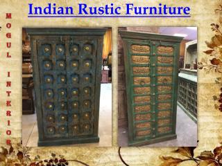 Indian Rustic Furniture