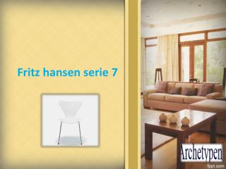 Fritz hansen serie 7 chair