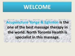 Acupuncture Yonge & Eglinton