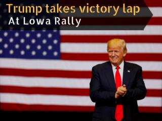Donald Trump Rally in Cedar Rapids, Iowa