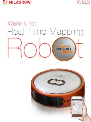 Milagrow iMap - India's 1st Live Mapping Floor Robot