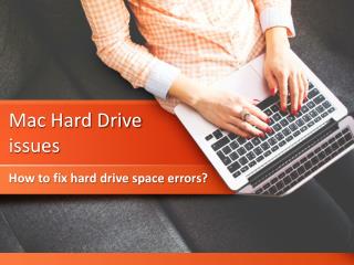 Mac hard drive issues | How to fix hard drive space errors?