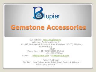 Gemstone Accessories