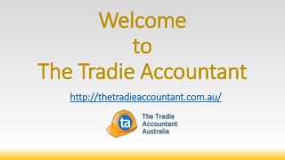 Get best Accounting Services at The Tradie Accountant Australia