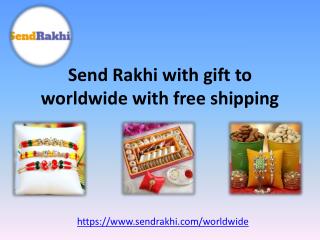 Send rakhi gifts to USA from Sendrakhi.com