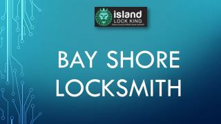 Bay Shore locksmith
