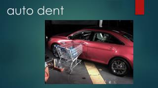 Paintless dent removal and repair photos