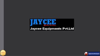 Jaycee Equipments is Manufacturer in Pune