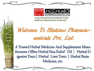 Herbal Supplements Manufacturers