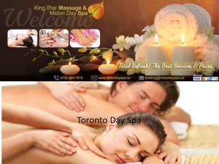 Day Spa in Toronto- Exclusive Massage Services