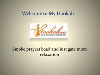 Hookah Hoses and prayers bead by www.myhookah.ca