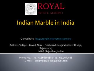 Indian marble india