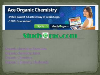 Online Organic Chemistry For You