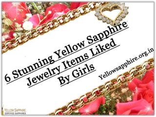 6 Stunning Yellow Sapphire Jewelry Items Liked By Girls