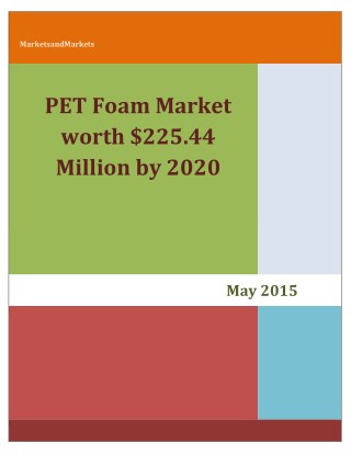 PET Foam Market